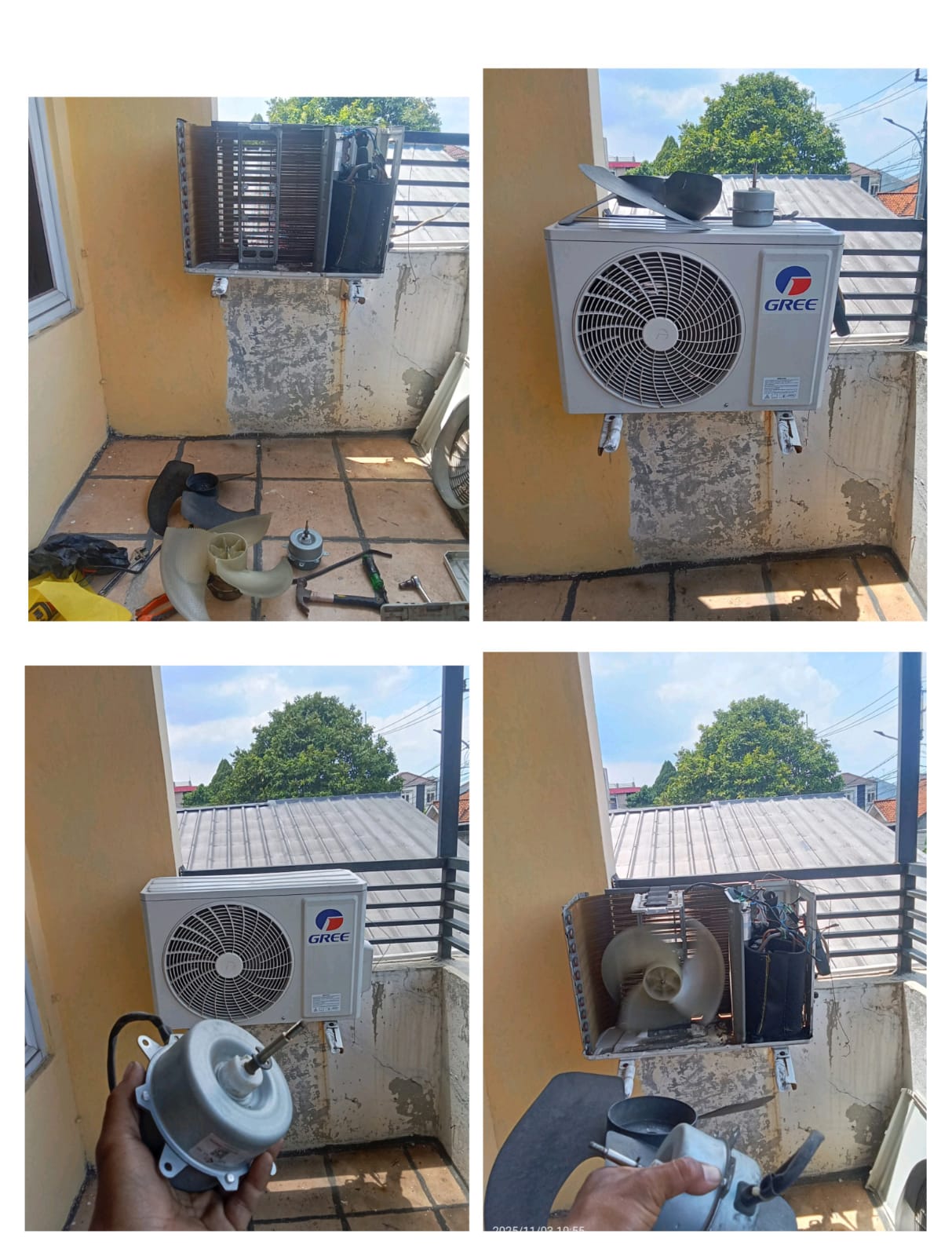 Unit indoor AC
